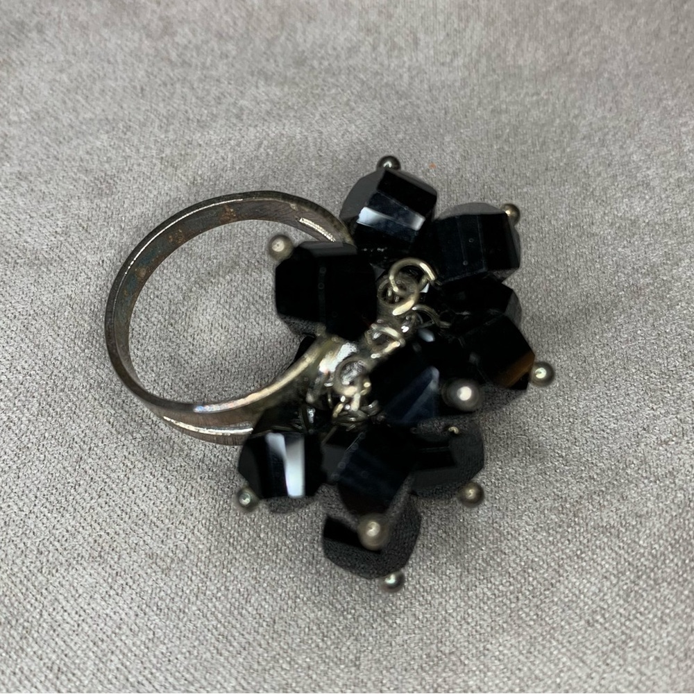 Cluster‎ bead statement rings - Picture 2 of 9